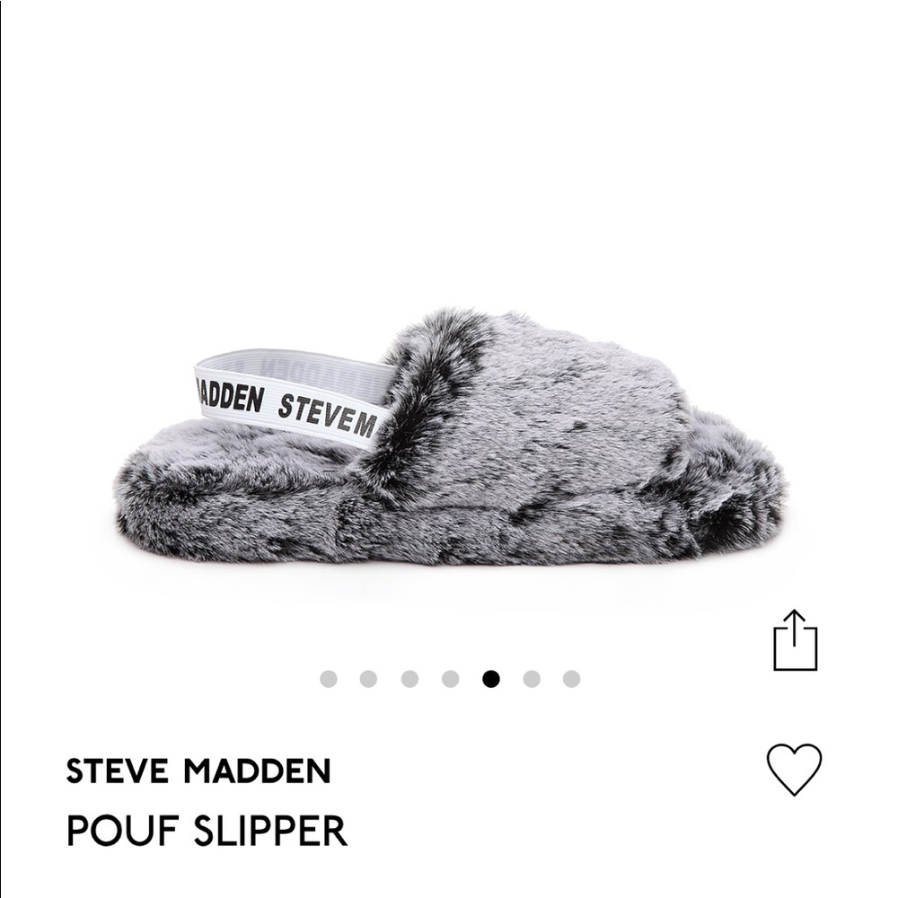 Steve Madden Pouf Slipper